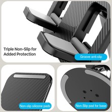 Hepsiart Telefon Tablet Tutucu Metal Katlanır Döner Stand