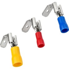 Gwest Erkek/dişi Geri Dönüşlü Terminal GFDEG-1861 0.50-1.50MM Kırmızı 100 Adet