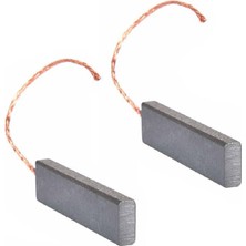 Akat Ceset Ile Uyumlu Metal Yuvalı Çamaşır Makinesi Motor Kömürü Bakır Ipli ( 13.5X5X40 ) 2 Li