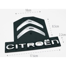Universal Cıtroen Bagaj Yazı + Cavus Amblem - (C3 Uyumlu) (09-12) 9800743480