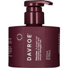 Davroe Rebuilder Yıpranmış Saçlar Için Onarıcı ve Güçlendirici Saç Protein 200 ml