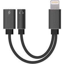 Divex Lightning Kulaklık ve Şarj Çoğaltıcı Adaptör Siyah DC-176