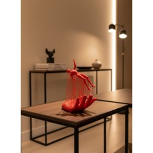 Toptan Bulurum El Insan Figürü Kırmızı