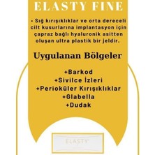 Elasty Fine Çapraz Bağlı Hyalüronik Asit 2X1ML
