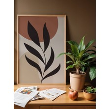 Fuart.Co Boho Zarif Dallar Bohem Serisi Duvar Posteri Dijital Baskı (Çerçevesiz) Hbfu