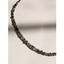 CAPO By Aytaç Yamaç Çift Sıra Safir Doğal Taşlı Erkek Kolye 50CM