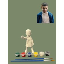 Vitrin XL Stranger Things Eleven Karakteri 3D Figür Boyama Seti