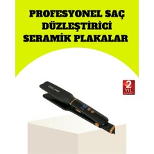 Narnuga Saç Düzleştirici 30 Saniyede Isınma Hafif ve Portatif Tasarım