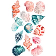 Fuart.Co Deniz Dibi Sanatı Dijital Baskı Poster (Çerçevesiz)Sea World Poster Serisi Sefu