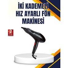 Narnuga Soğuk Üfleme Özellikli 2200W Profesyonel Fön Makinesi