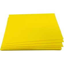 Salteks El Işi Hediyelik Keçe (1 Metre) 1mm Kalınlığında 100X100 Sarı A Kalite Keçe