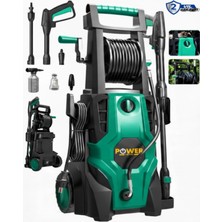 Power Black Ultra Güçlü 180 Bar Indiksiyon Motorlu Elektirikli Araç Yıkama