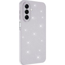 Adige Samsung Galaxy A17 Kılıf Koton Simli Parlak + Ekran Koruyucu
