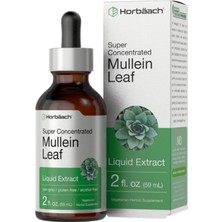 Horbaach Mullein Leaf 2fl Oz 59 ml - Super Concentrated - Liquid Extract