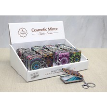 Epilons Taşlı El Aynası Anahtarlık Model 3