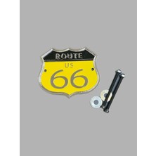 Route 66 Döküm Vidalı Araç Aksesuarı 9x8 cm