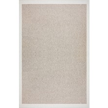 Halı Sepeti Woolhome Naturel Sisal 2001 Bej Krem Kolay Temizlenebilen Kaymaz Salon Mutfak Halısı
