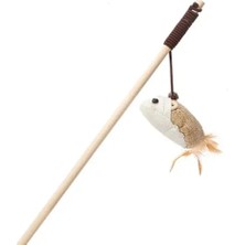 Homevia Doğal Jut Fare Sembollü Kedi Oltası