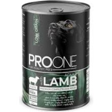 Pro One Kuzu Etli Yetişkin Köpek Konservesi 415 gr