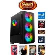 Özlen Xs2 - I5 7500 | 16GB Ram | 500GB M.2 SSD | Rx 580 8gb Oyuncu Masaüstü Oyuncu Bilgisayarı