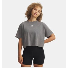 Under Armour Kadın Ua Rival Boxy Wash T-Shirt 6011065-709