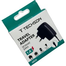 Techson Micro USB 1A Seyahat Şarj Cihazı G810