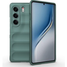 Cavora Tecno Camon 40 Pro Kılıf Esnek Tpu Oyuklu Arka Yüzey Tasarımlı Etnik Silikon Kapak