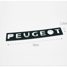 Universal Peugeot Bagaj Yazı - (307 / Partner Uyumlu) (01-) 866609