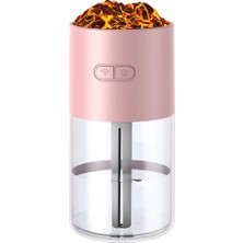 Divex Yanardağ Görünümlü Hava Nemlendirici Volcano Humidifier Pembe H-42
