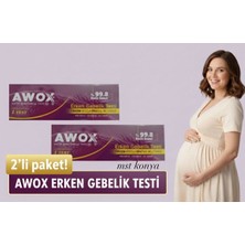Awox 2'li Erken Gebelik Testi %99.8 Kesin Sonuç