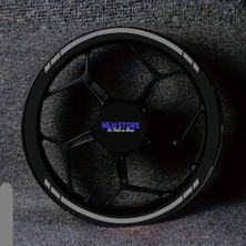 Mlh Store 8 Parça 2 Jant Için Tam Set Jant Şeridi