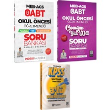 İndeks Akademi Yayıncılık 2026 Meb Ags Öabt Okul Öncesi Öğretmenliği Planla-Yap-Değerlendir ve Çocuğun Yüz Dili Soru Bankası