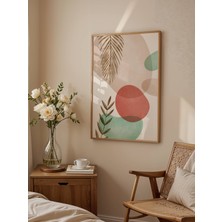 Fuart.Co Boho Pastel Bahçe Bohem Serisi Duvar Posteri Dijital Baskı (Çerçevesiz) Hbfu