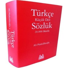 Aesco Türkçe Sözlük 20.000 Madde - Küçük Dev Sözlük