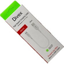 Divex 2.4A Micro USB To USB Hızlı Şarj Kablosu 25CM DC-150