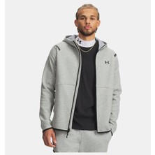 Under Armour Erkek UA Unstoppable Fleece Tam Fermuarlı HD EU Sweatshirt