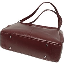 Atelier Terra Marea Smyrıon Bordo | Hakiki Deri Kadın Omuz ve Çapraz Askı Çantası