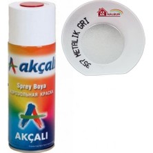 Akçalı Sprey Boya 400 ml 357 Metalik Gri