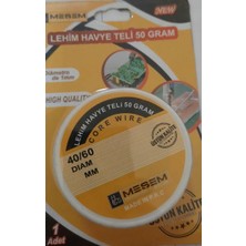 Meşem 4141 Lehim Teli 50 gr 1 mm