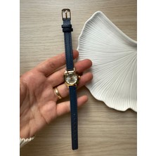 Rubsey Retro Minimal Deri Kordon Vintage Kadın Kol Saati
