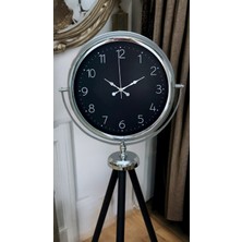 Tuncel Store Krom Zarif Tripod Ayaklı Saat