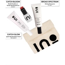 INO Beauty Yeni Pocket Lip Cheek Stick Scarlet&glow Pink Quartz & Broad Spectrum Spf 50+ Sunscreen 01 Light