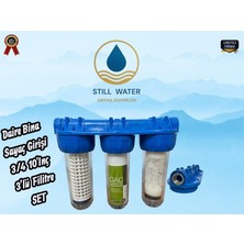 Still Water 10INÇ 3/4 - 3 Lü Dolu Filitre Ana Bina Daire Giriş