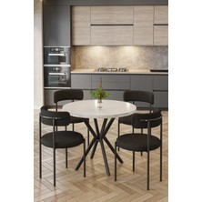 Baresmu Tedbar Sandalye 4 Kişilik - Teddy Sandalye Modern Tasarım