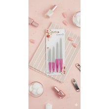 Metal Törpü Seti 4’lü – Farklı Boylarda Plastik Saplı Tırnak Törpüsü