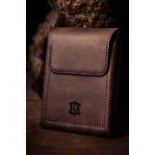 Lenax Riva El Yapımı Hakiki Deri Erkek Cüzdan – %100 Gerçek Deri, Mıknatıslı Kapama, Çift Katlı Geniş Iç Hacimli Şık Tasarım