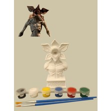 Vitrin XL Stranger Things Demogorgon 3D Figür Boyama Seti