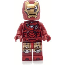 LEGO Marvel Super Heroes Avengers Iron Man - Mark 6 Armor Battle Damaged Orjinal Minifigür SH0923