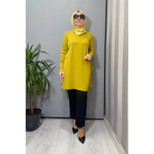 Ghisa Şifon Detaylı Tunik Asit 25YOBTNK4689