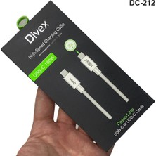 Divex Type-C ( Usb-C ) 180W Hızlı Şarj Kablosu DC-212